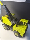 Vintage  70   s  Tonka Mighty Shovel Steel Construction  Lime Green Original Box