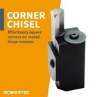 Powertec 71036 Square Corner Chisel