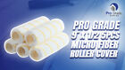 Pro Grade  9  Microfiber 1 2  Roller Cover Set Wall Painting Roller Naps 