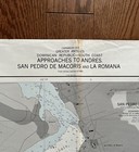 Vintage 1987 Approaches To Andres Caribbean Sea Nautical Chart Map - 48   x35   