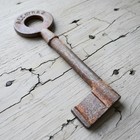 Alcatraz Prison Cast Iron Cell Key