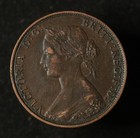 New Brunswick 1864 1 Cent - Victoria - Xf Attractive  - Small 6