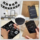 Black Cardstock Paper  80lb 230gsm Card Stock Heavy Paper For Crafts  28 Sheets