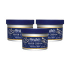Wright s Silver Cleaner And Polish Cream - 8 Oz 3 Pack
