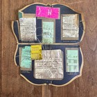 Vintage 1950s Sewing Bee Finepoint Needle Book Gold Needles Incomplete