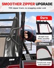 Soft Cab Enclosures Door Roll-up Windows For 2015-2026 Kawasaki Mule Pro Fxt dxt