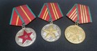Kgb Ussr Medals For Impeccable Service In Kgb  Full Set 10 15 20 Years 