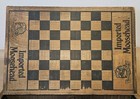 Vintage Moosehead Beer Canadian Lager Wood Crate Box - With Checkerboard Lid  