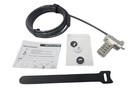 Black Universal Notebook Laptop Combination Lock Security Cable For Kensingto   