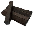 5 Pack  Gaboon Ebony Pen Turning Blanks Carving Wood Blocks 3 4  X 3 4  X 4 