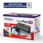 Quietflow 75 Led Aquarium Fish Tank Power Filter For Up To 90 Gallon Aquariums