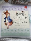 Beatrix Potter Peter Rabbit Nursery Pillow 15    Eden Plush Bunny   Baby Book