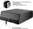 Commercial Paper Towel Dispenser Wall Mount  Matte Black