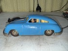 Gescha   559 Tin Crank Wind Auto Fox Porsche Tinplate Arnold