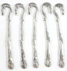 5pcs Tibetan Silver Horse Head Bookmark Fc15569