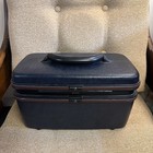 Vintage Samsonite Silhouette 5 Black Travel Train Case Beauty Carry On Luggage