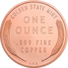 1 Oz Ounce 1909-s Vdb Lincoln Wheat Cent Round  999 Copper W capsule