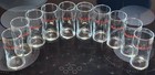 Vtg Libbey Jennngs Red Coach Inn Glasses Tumbler Set Of 10 - St  Louis Park Mn