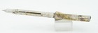 Vintage 1920 s Nickel Plated Dip Pen nib Holder   2 4mm Pencil W stamp - Germany