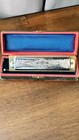 Vintage M  Hohner The Super R Chromonica Chromatic Harmonica No 270 -german Made