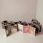 5 Vtg Uncirculated Disneyland Walt Disney Postcard Books Colorful Scenes Pa2