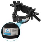 Lighting Truss Dj Light Clamps 2 Inch O Clamp Aluminum Alloy 220 Lbs For Od 2   