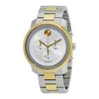 Movado Men s Bold Chronograph Silver Dial Watch - 3600432 New