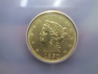 1850 2 5 Dollar Us Liberty Gold Coin In Icg Au55 About Uncirculated Condition