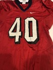 Game Worn Used Fresno State Bulldogs Football Jersey  40 Nike Size Medium