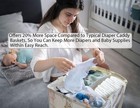 Extra Large Winnie Baby Diaper Caddy Organizer  Baby Wipes Storage Basket For   