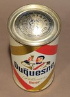 Duquesne Pilsener Flat Top Beer Can Pittsburgh 
