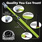 Hi-viz Green Dual Foot Truck Tire Pressure Gauge  Recalibratable