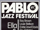 Pablo Jazz Festival     Rare Vintage Original Cologne 1975 Jazz Concert Poster