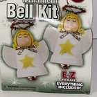 Angels Christmas Ornament Kit Fibre Craft Angel Bells Makes 2 Decor 2001 Vtg
