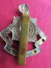 Royal Sussex Regiment Hat Badge Wwii Era Make Bimetal Riveted Back