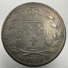 1829 B France 5 Francs Silver