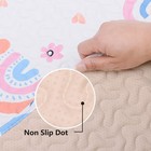Machine Washable Baby Floor Play Mat 50x50     Non Slip -piece Baby Crawling Ma   
