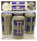 Brew 2 Beer S s 12 Oz Can Enamel Finish Horlacher Allentown Pennsylvania 818 H g