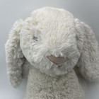Jellycat London Bashful Bunny Rabbit 12  Plush Cream White Pink Nose Soft