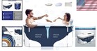 Extra Large 53  Foldable Bathtub With Inflatable Seats For Ultimate Relaxation