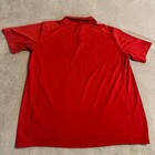 Nike Golf Tour Performance Dri-fit Polo Shirt Mens Large Red Short Sleeve Casual