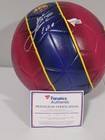 Lionel Messi Signed Autographed Barcelona Soccer Ball Fanatics Authentic 