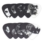 10pcs Glow In The Dark 0 8mm Thin Thickness Celluloid Noctilucent Guitar Pick