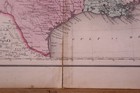 Rare Antique 1857 Map   United State With Original Territories By J h  Colton