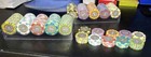 500 Smoked Monte Carlo Smooth 14 Gram Poker Chips Exclusive Select Your Denoms