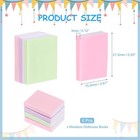 8 Pcs 1 12 Scale Miniature Dollhouse Books Decoration  Pink Series