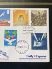 Gb 1995 V e Day v j Day 50 Years Fdc  Benham Silk  Double Pmk And Dated