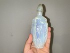Vintage Sabino France Opalescent Art Glass Perfume Bottle With Stopper