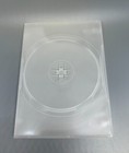 2 14mm Frosty Clear Double  2  Dvd Case W swing Tray  With Sleeve   Clip  Psd44 