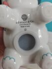 Tiffany   Co  Piggy Bank Elephant Blue White With Box Made In Italy